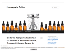 Tablet Screenshot of homeopatia-on-line.com